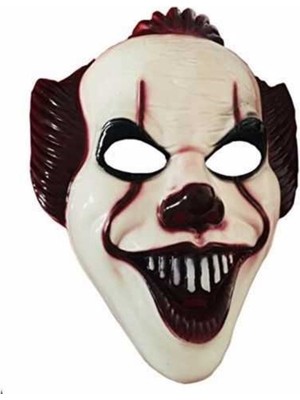 Feyza Design Yaratıcı ve Eğlenceli Palyaço Maskesi, Parti ve Kostüm Aksesuarı