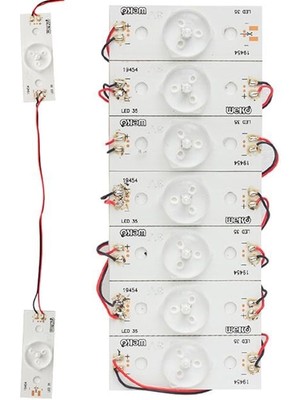 Starseven 3 Volt Tek Kablolu Birbirine Bağlı LED (7'li Poşet)