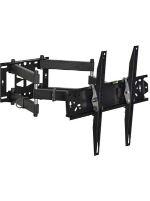 Starseven Vontech VT-952 Hc 55-98'' Çift Kollu Kilitli Hareketli Televizyon Duvar Askı Aparatı