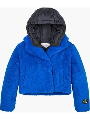 Calvin Klein Kadın Mavi Calvin Klein Double Layer Teddy J Kadın Mavi Mont