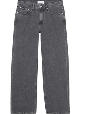 Calvin Klein Erkek Gri Calvin Klein 90S Loose Erkek Gri Kot Pantolon