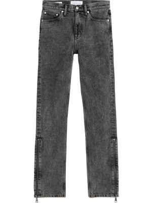 Calvin Klein Kadın Antrasit Calvin Klein Authentıc Slım Straı Kadın Antrasit Kot Pantolon