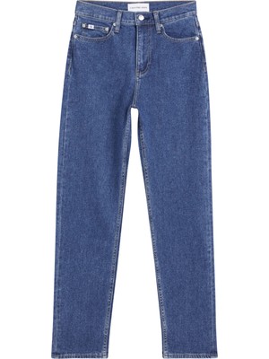 Calvin Klein Kadın Mavi Calvin Klein Authentıc Slım Straı Kadın Mavi Kot Pantolon