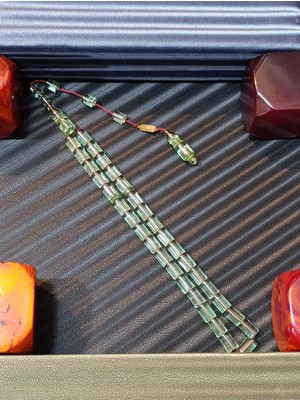 Anemore Collection Ateş Kehribar Tesbih Mehmet Emin Ceylan Usta Yapımı