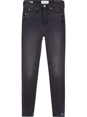 Calvin Klein Kadın Antrasit Calvin Klein Hıgh Rıse Super Skın Kadın Antrasit Kot Pantolon