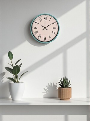 SHC4200 Zentime 36 cm Dekoratif Duvar Saati