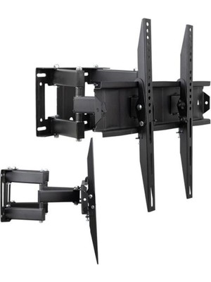 Vontech VT-852 Hc 55-85'' Çift Kollu Kilitli Hareketli Televizyon Duvar Askı Aparatı