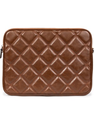 Necati Çanta Macbook Air Pro 13 & 13.3 Inç Su Geçirmez Kumaş Laptop Kılıfı Kapitone