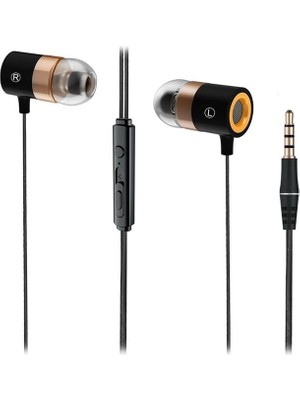 EH103 3.5 mm Jacklı Kablolu Kulak Içi Mikrofonlu Kulaklık