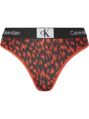 Calvin Klein Kadın Kırmızı Calvin Klein Modern Thong Kadın Kırmızı Tanga
