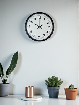 Anadolu Box Zentime 36 cm Siyah Dekoratif Duvar Saati