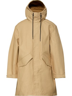 Calvin Klein Erkek Kahverengi Calvin Klein Ls Bonded Cotton Hooded Parka Jk Erkek Kahverengi Mont