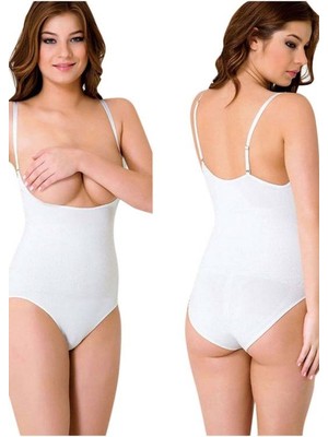 Beruflic Emay Dikişsiz Göğsü Açık Slip Korse 2023