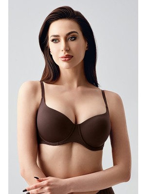 NEWBRA LINGERIE Kadın Basic C Cup Big Size Sütyen, 347110