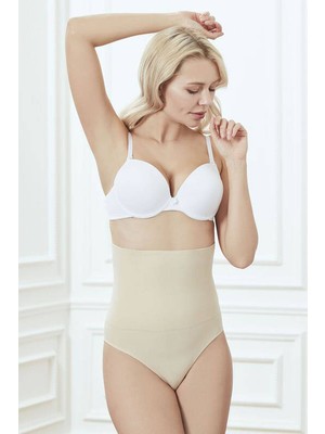 Beruflic Kadın Toparlayıcı Bel Inceltici Dikişsiz Yüksek Bel Külot Korse 2540S