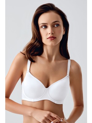 NEWBRA LINGERIE Kadın Desteksiz E Cup Big Size Sütyen, 377900
