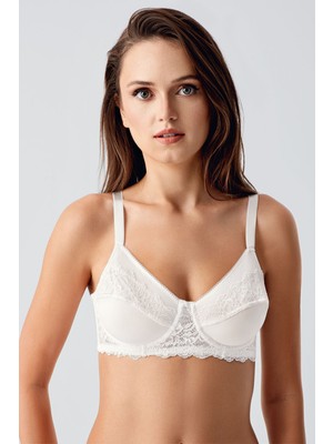 NEWBRA LINGERIE Kadın Desteksiz D Cup Sütyen, 358112