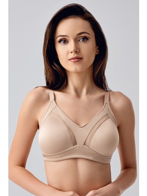 NEWBRA LINGERIE 6001-BASIC D Cup Big Size Sütyen (2 Li Askılı Pk), 356001