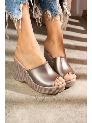 Seçkin Trend Tlay Platin Cilt Dolgu Topuk Terlik