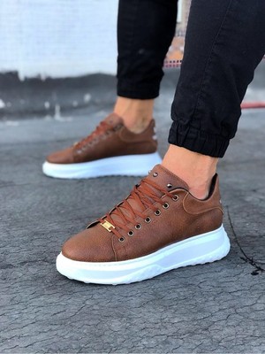 Seçkin Trend Taba Erkek Yüksek Taban Ayakkabı