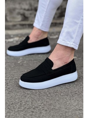 Seçkin Trend Siyah Süet Erkek Casual Ayakkabı