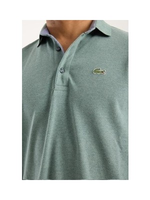 Lacoste Polo Uzun Kol Yeşil  Regular Fit