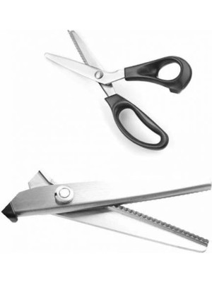 Just Cheap Store Zikzaklı Kesim Makası Desenli Tırtıklı Oya Makası Terzi Kumaş