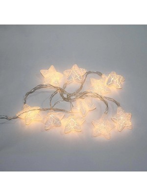 Just Cheap Store Zarif Yıldızlı Sıralı LED Işık Dekoratif Lamba Hediyelik