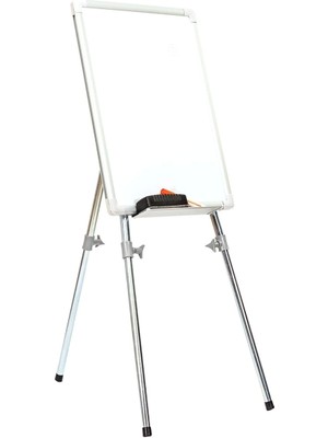Feyza Design Inter Yazı Tahtası, Teleskopik Ayak, Aluminyum Çerçeve, Laminant Yüzey, 40X55