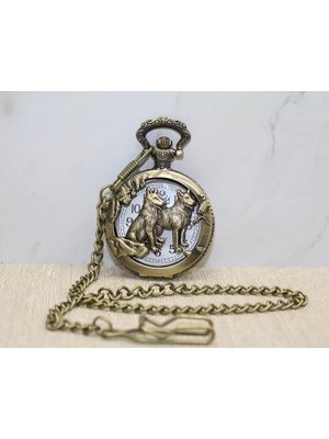 Just Cheap Store Kurt Tasarımı Köstekli Saat ALK3877