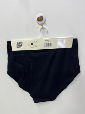 Belvü Kadın Lazer Kesim Yüksek Bel Iz Yapmayan Siyah Külot