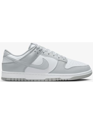 Nike Dunk Low Retro DD1391 Erkek Spor Ayakkabı Gri Beyaz