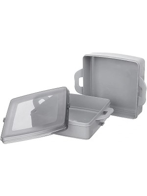 Pazarcan 2 Katlı Kapaklı Saklama Kabı- Beslenme Kabı- Sefer Tası Diyet Kabı