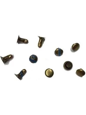 Just Cheap Store Rivet Perçin - 6mm, Antik, 1000 Adet