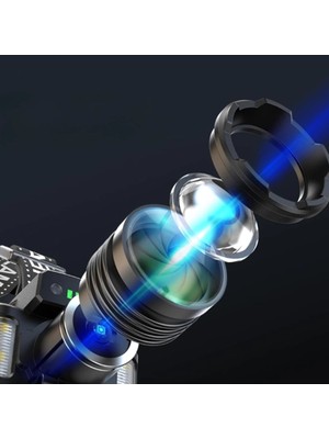 Pazarcan Sensörlü Cree Tg LED Şarjlı Kafa Lambası WT-625