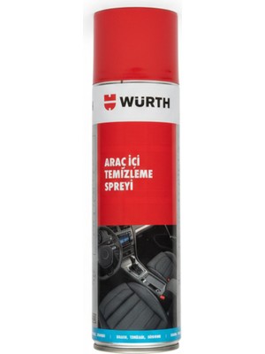 Wurt Araç Içi Temizleme ve Bakım Spreyi 500 ml (SKT22/07/2027)