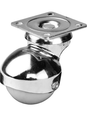 Just Cheap Store 208 - 50 mm Küre Tablalı Çift Bilyalı Teker