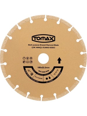 Just Cheap Store Çok Amaçlı Elmas Kesici Disk - 115X22