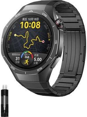 Novatis Huawei Watch Gt Gt2 GT2E Gt3 Gt4 Gt 5 Gt 6 Pro Se Elite 46MM Uyumlu 22MM Titanyum Metal Kordon