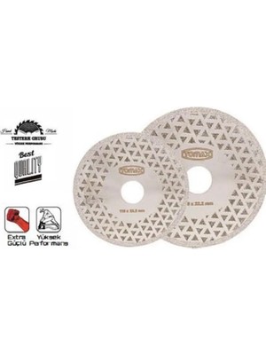 Just Cheap Store Elektrolize Elmas Kesici Flanşlı Disk - 180 mm