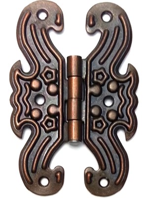 Just Cheap Store Dekoratif, Sac Kelebek Menteşe - Büyük, Antik, 100 Adet