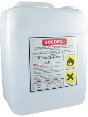 Just Cheap Store No Clean Flux 5 Lt SR33 - Temizleme Gerektirmeyen Lehim Suları