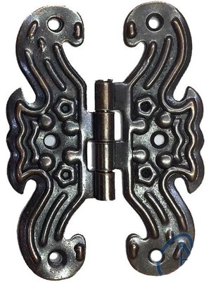 Just Cheap Store Dekoratif, Sac Kelebek Menteşe - Büyük, Eskitme, 100 Adet