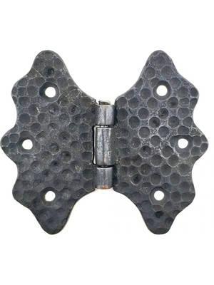 Just Cheap Store Antika Tarz Dekoratif Pirinç Kelebek Menteşe - 92 Mm, Oksit