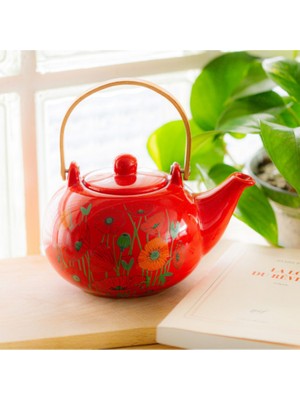 Pylones Japon Tarzı Çaydanlık / Demlik | Matinal Tea - Coquelicots