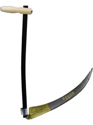 Just Cheap Store Komple Tırpan - Metal Saplı 6 Parça Set - Ahşap Elcik 80 cm