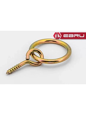 Just Cheap Store Halkalı Piton, Vidalı Halka 20 - 100 Adet