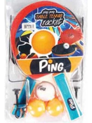 Pazarcan Masa Tenisi Raket Seti Fileli
