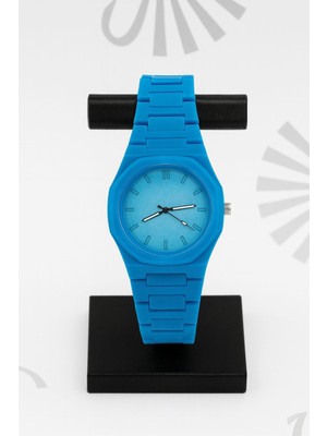 Bayce Home Modern Tasarımlı Silikon Kordon Unisex Quartz Saat