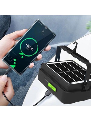 Pazarcan Wison 150W Güneş Enerjili Solar Kamp Feneriprojektör (WS-5570)